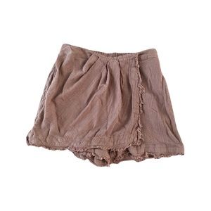Free People Mauve Skort with Pockets